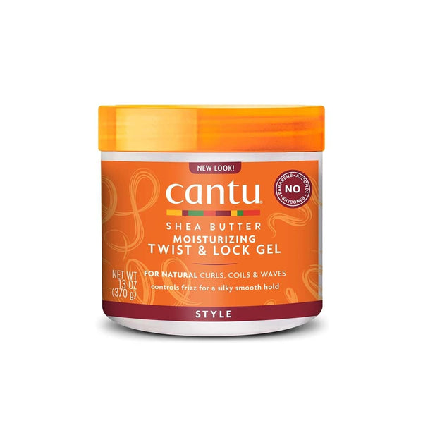 Cantu Shea Butter Twist & Lock Moisturizing Hair Gel, Curl Defining, 370 g