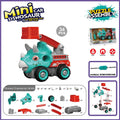 Little Story Mini Dinosaur Toy Truck Green