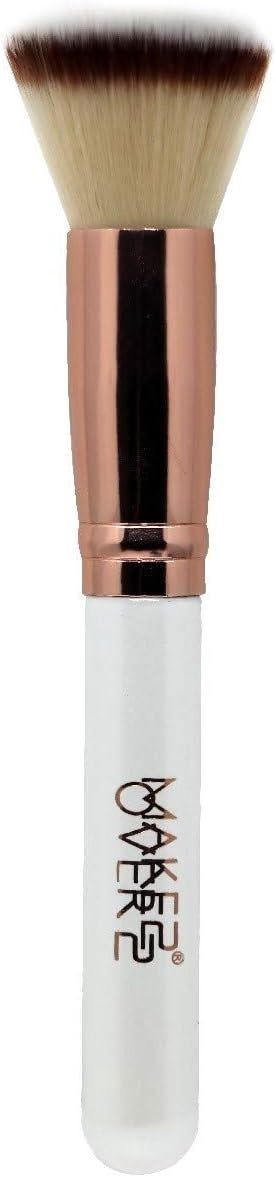 Makeover22 BBR001 Foundation Brush Soft Dense Synthetic Bristles 1 Piece