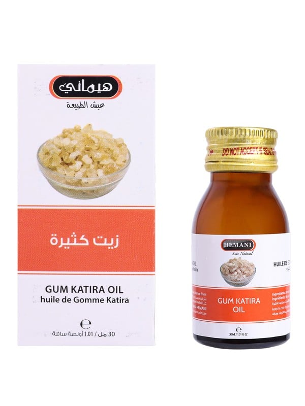 Hemani Gum Katira Hair Oil, Nourishing Shine and Softness Formula
