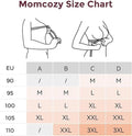 Momcozy Nursing Bra Classic Jelly Strip Support Cream XL