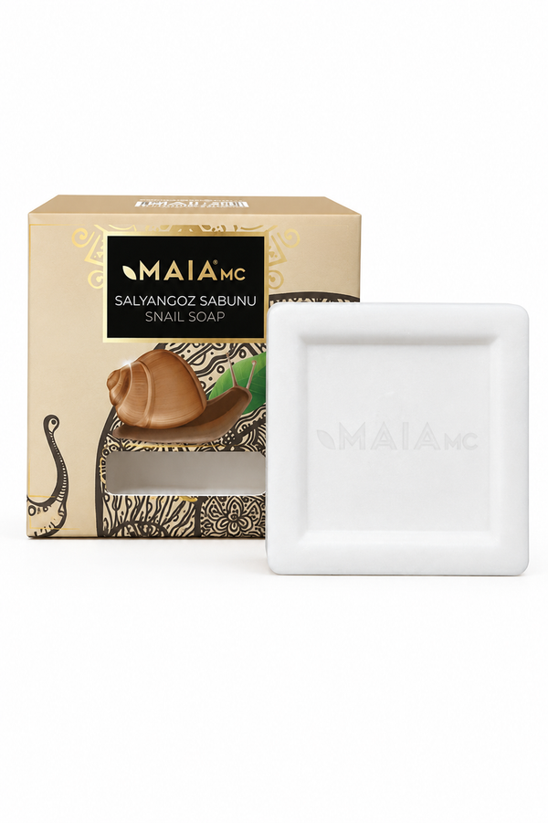 Maia MC Snail Soap Body & Face Cleansing Moisturizing Soap