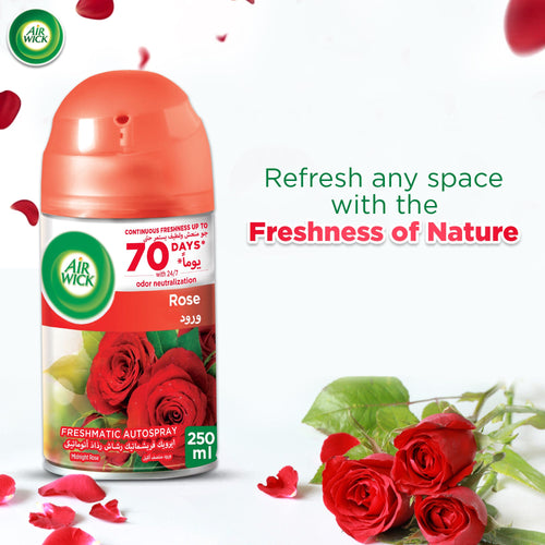 Air Wick Freshmatic Autospray Refill Rose Twin Pack