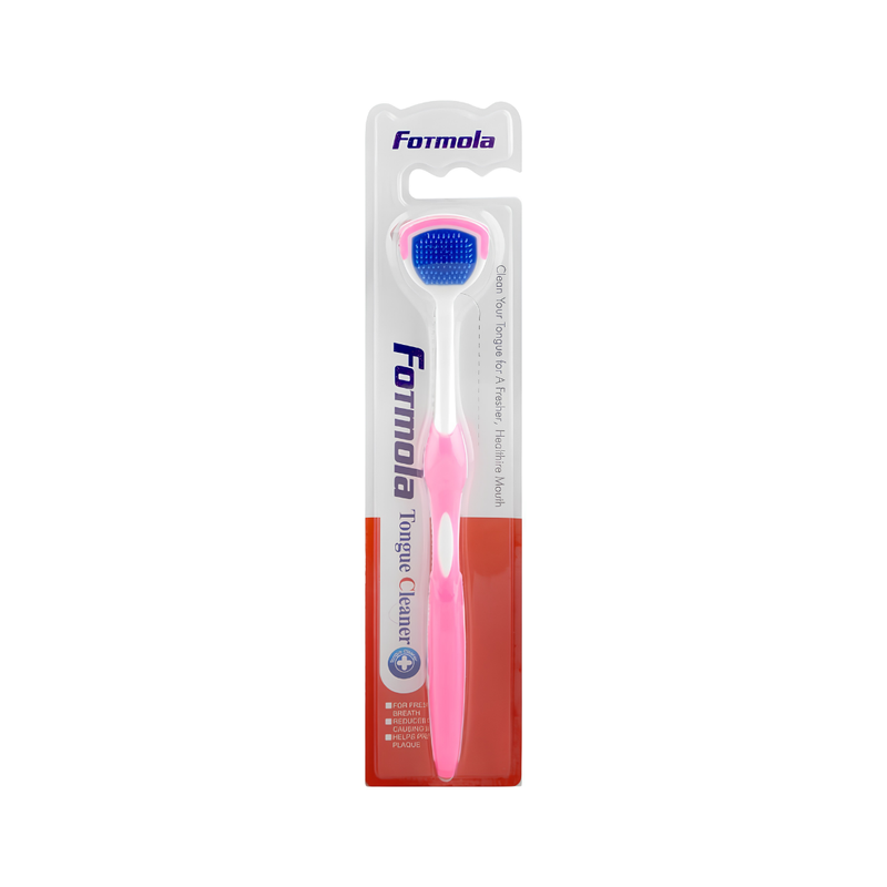 Footmula Tongue Cleaner Ergonomic Reusable Oral Care Tool