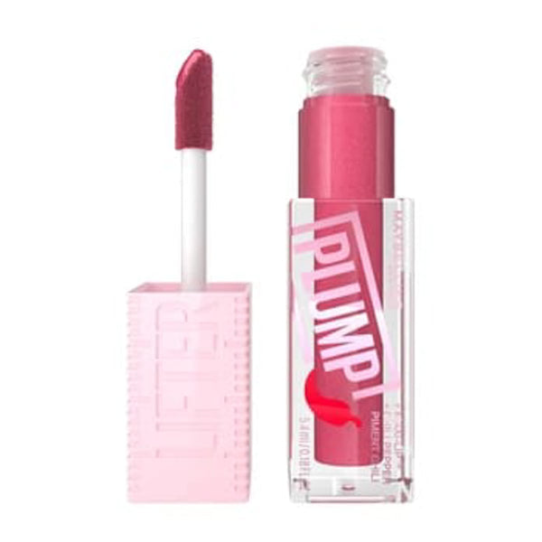 Maybelline Lifter Plump Lip Gloss Glossy Finish Hydrating Oils Mauve Bite 002