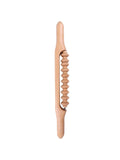 Spa System Wooden Ball Massage Roller, Ergonomic Polished Natural Wood Tool