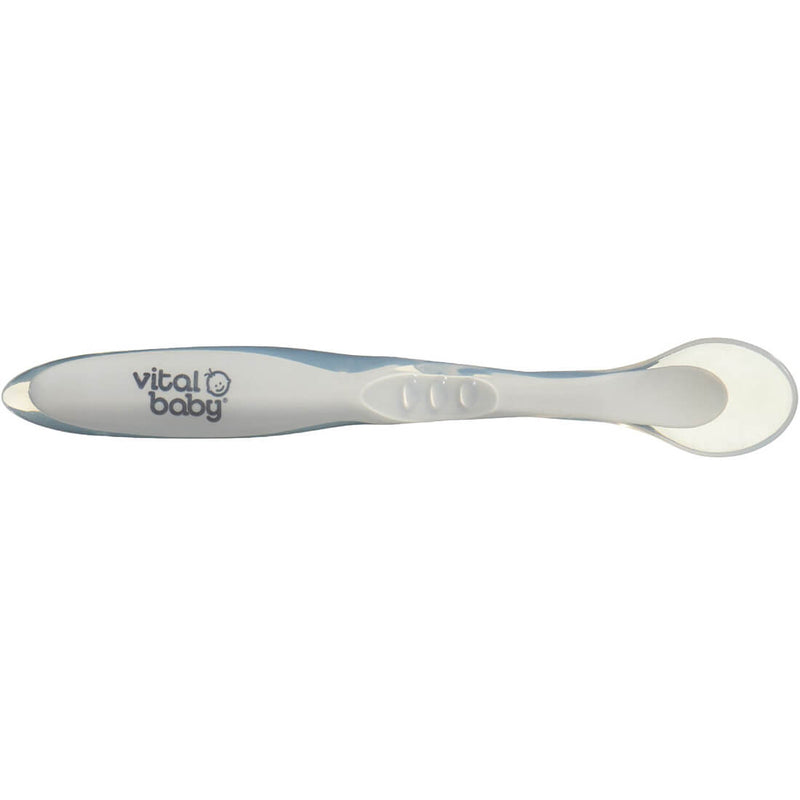 Vital Baby Start Weaning Silicone Feeding Spoons Fizz