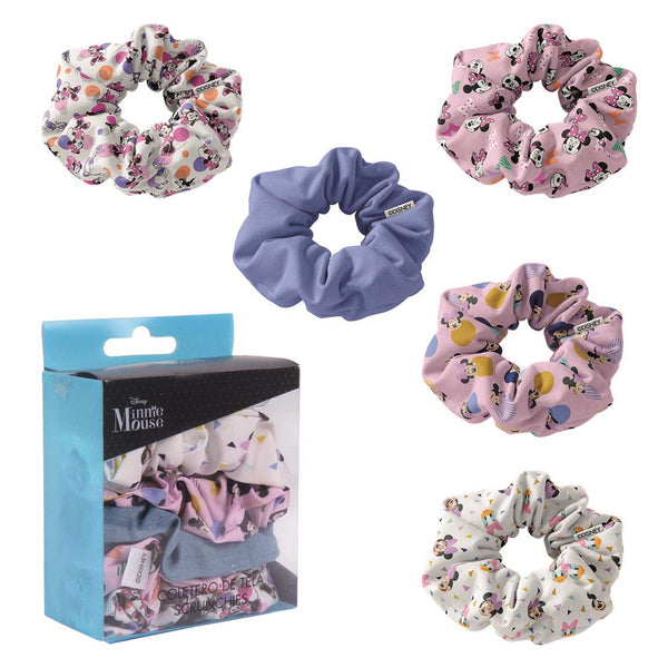 Disney Minnie Mouse Hair Scrunchies Multicolor
