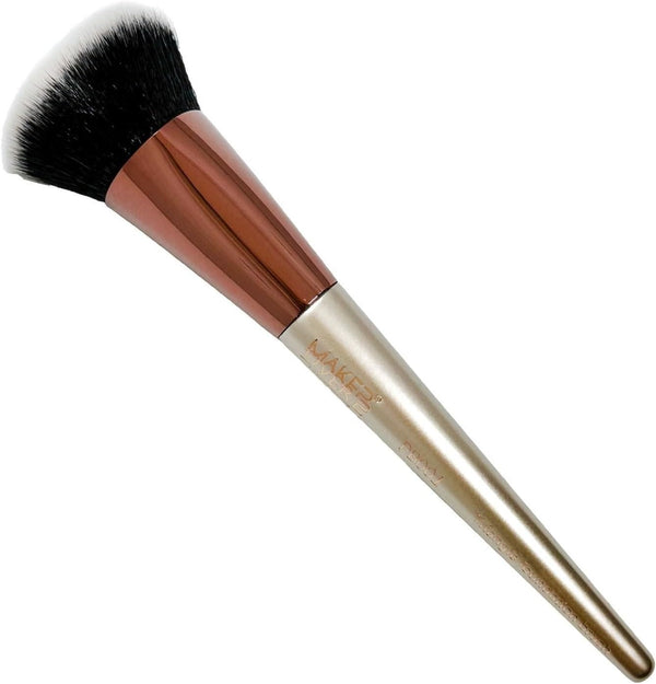 Makeover22 Triangle Foundation Brush PB001, Angled Cream Makeup Brush, 1 Pc