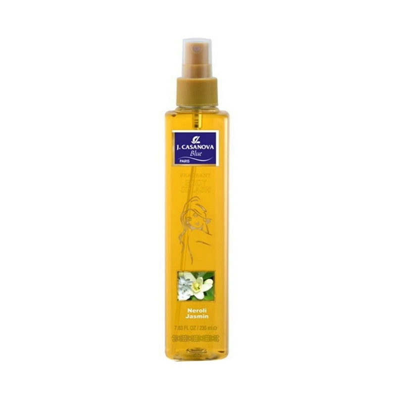 Casanova Blue Body Spray Jasmine Scent 235 ml