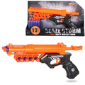 Little Story Manual Soft Bullet Gun, Orange, 10 Soft Bullets
