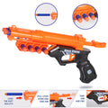 Little Story Manual Soft Bullet Gun, Orange, 10 Soft Bullets