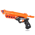 Little Story Manual Soft Bullet Gun, Orange, 10 Soft Bullets