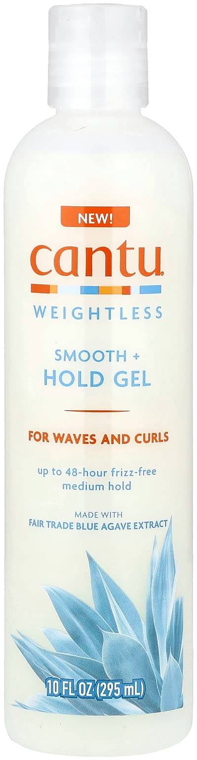 Cantu Weightless Smooth + Hold Gel Medium Hold Blue Agave 295 ml
