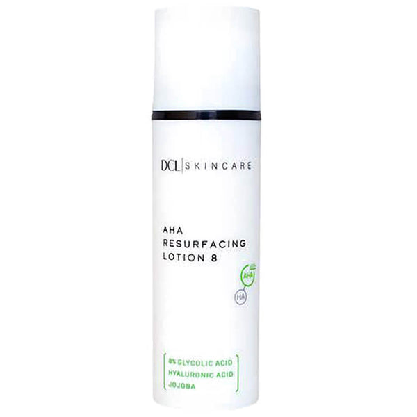 DCL AHA Resurfacing Lotion 8% Glycolic Acid Hyaluronic Acid 50ml