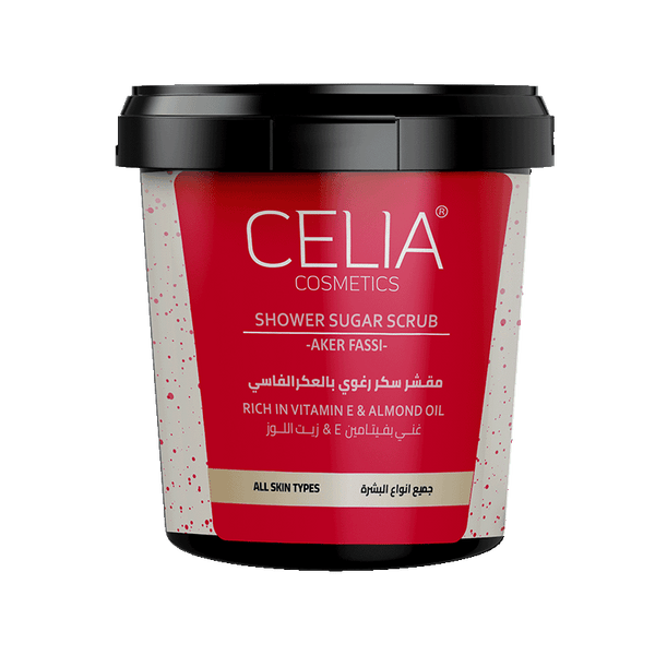 Celia Aker Fassi Foaming Sugar Body Scrub with Vitamins A & E, 600 g