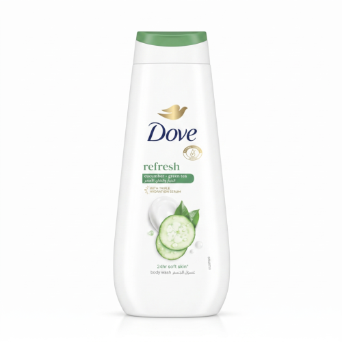 Dove Refresh Cucumber Green Tea Body Wash Moisturizing Shower Gel 400 ml