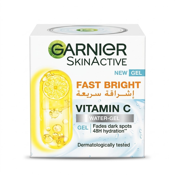 Garnier SkinActive Fast Bright Vitamin C Water-Gel Facial Moisturizer 50ml