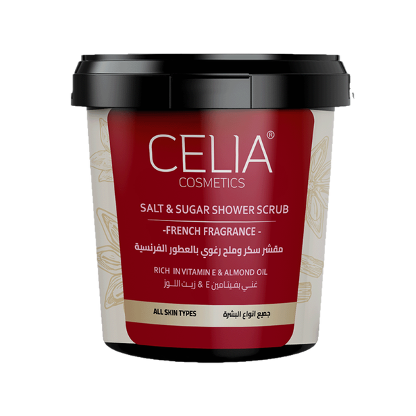 Celia Foaming Salt & Sugar Body Scrub French Fragrance 700 g
