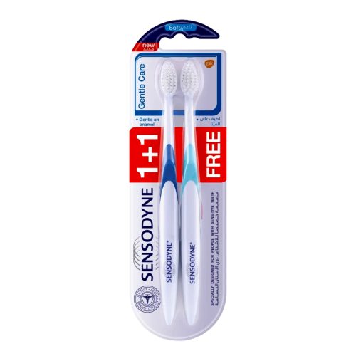 Sensodyne Gentle Care Toothbrush Soft 1+1 Free