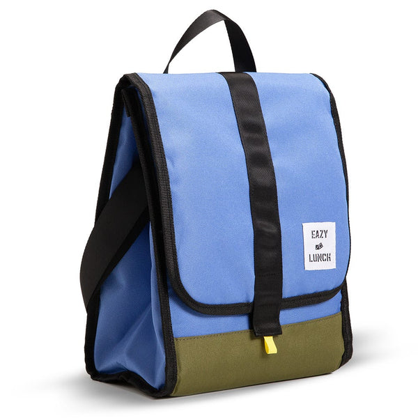 Eazy Kids Insulated Foldable Lunch Bag Blue