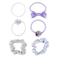 Disney Frozen Hair Scrunchies Character & Glitter Styles 6-Piece Set