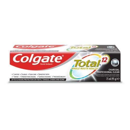 Colgate Total Charcoal Professional Clean Toothpaste Charcoal Formula