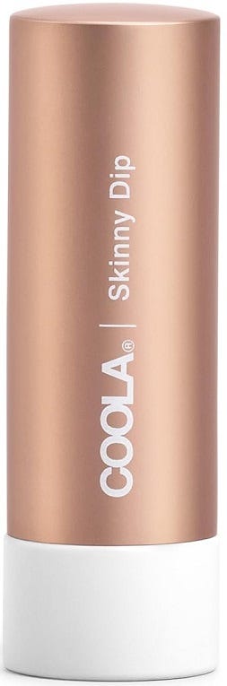 Coola Organic Tinted Lip Balm Mineral Sunscreen SPF 30 Skinny Dip 4.2 ml