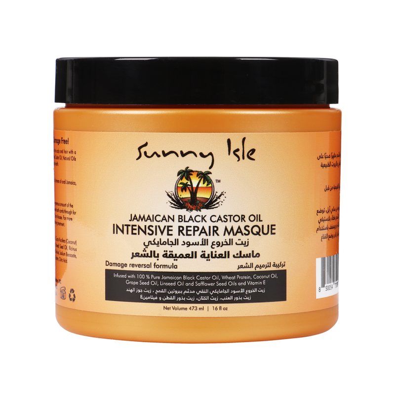 SUNNY ISLE Jamaican Black Castor Oil Intensive Repair Hair Mask 473 ml
