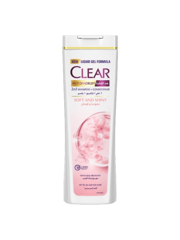 Clear Shampoo Smooth & Shiny Hair Deep Cleansing Formula 200 ml