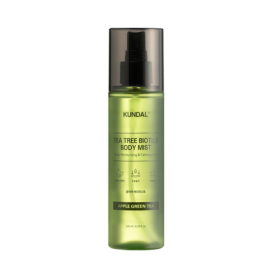Kundal Tea Tree Biotics Body Mist Spray Apple Green Tea 200 ml
