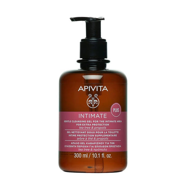 Apivita Intimate Gentle Cleansing Gel Extra Protection pH-Balanced 300 mL