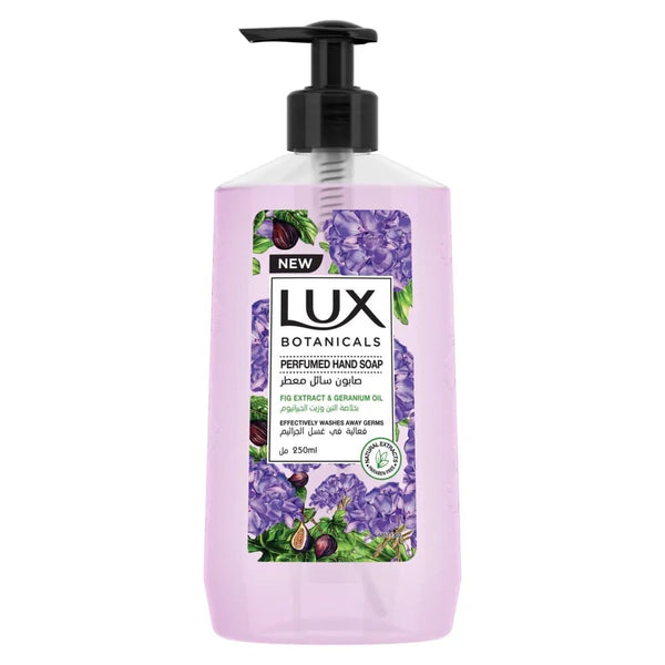 Lux Hand Wash Fig & Geranium Scent 250ml
