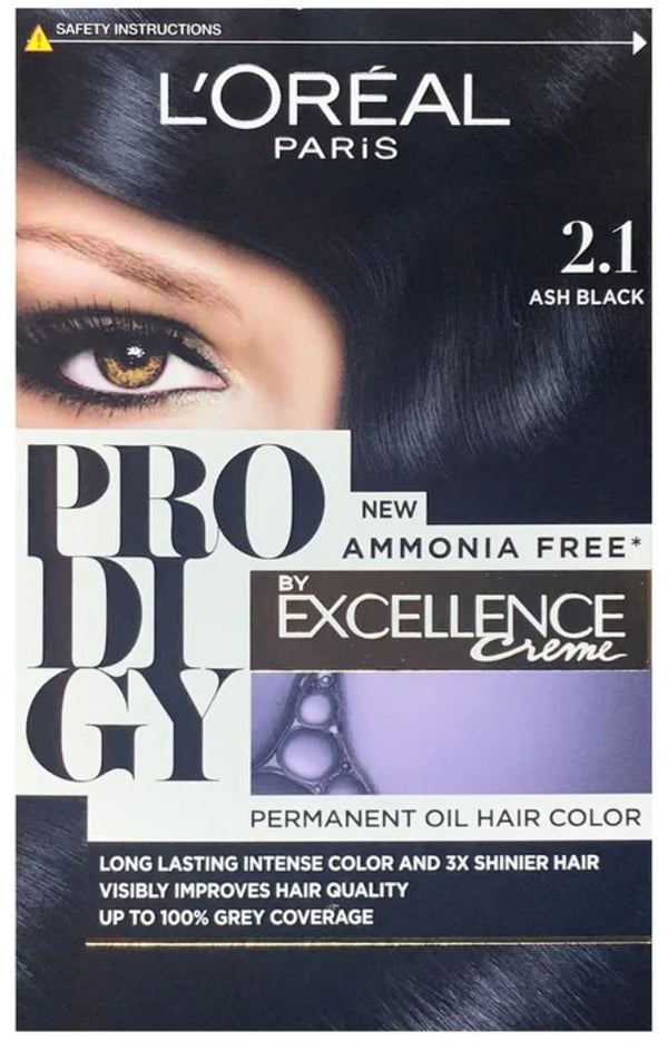 Prodigy Hair Colouring Cream Black Saphire 2.1 Ammonia-Free