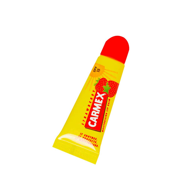 Carmex Strawberry Lip Balm Tube SPF 15 10 g
