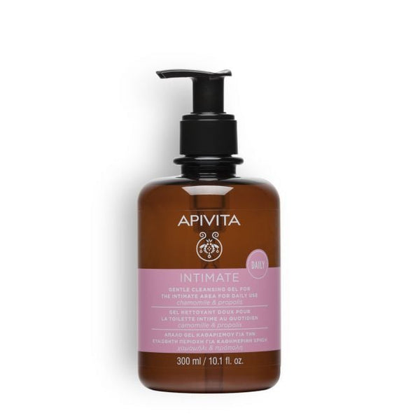 Apivita Intimate Area Cleansing Gel Smart Pack pH-Balanced Herbal Extracts 300 mL