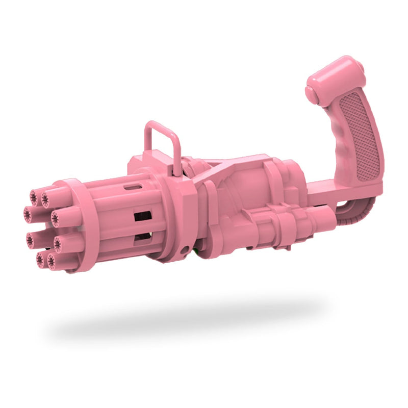Little Story 8-Hole Bubble Machine Kids Gun Pink