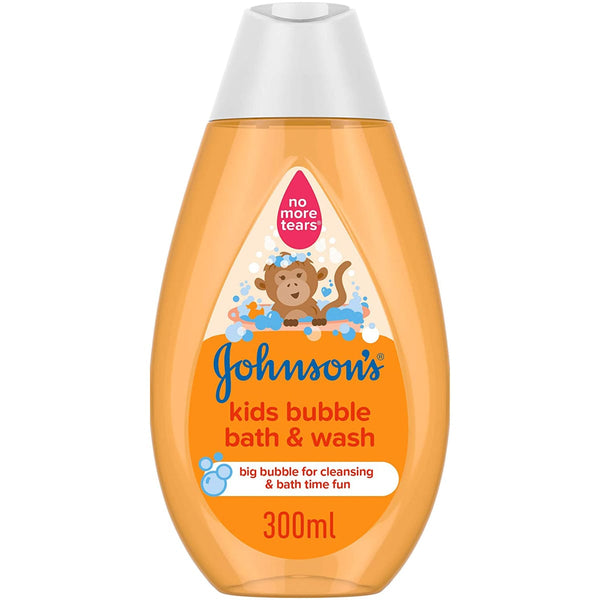 Johnson's Kids Bubble Bath & Wash Gentle Formula 300 ml