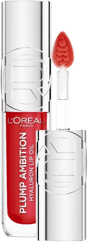 L'Oreal Paris Plump Ambition Hyaluron Lip Oil Glossy Finish In Love 380