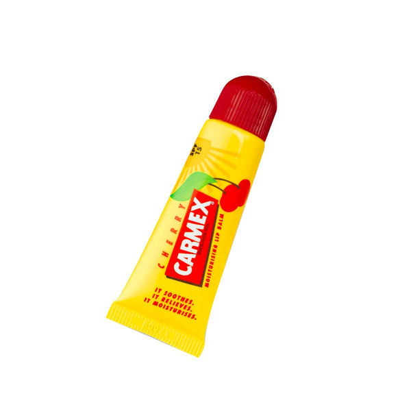 Carmex Cherry Lip Balm Squeezable Tube SPF 15, 10 g