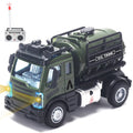 Little Story Military Toy Truck with Remote Control, Green, 13 cm, Ages 3+