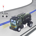 Little Story Military Toy Truck with Remote Control, Green, 13 cm, Ages 3+
