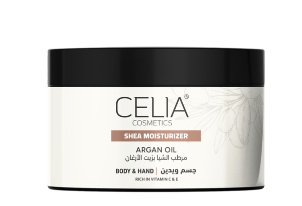 Celia Body Butter Shea Butter & Argan Oil Moisturizer 300 g