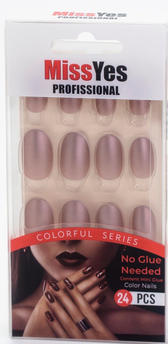 Miss Yes Artificial Nails SH53 Natural Design