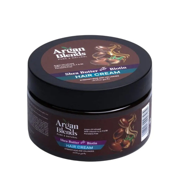 Argan Blends Hair Cream Biotin Argan Oil & Shea Butter 200 ml