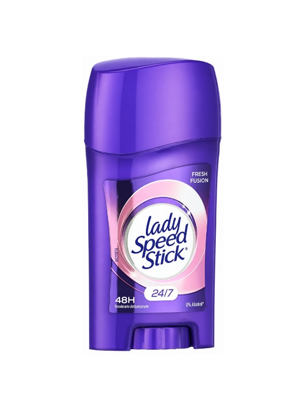 Lady Speed Stick Fresh Fusion Deodorant Stick 48H 0% Alcohol 45g