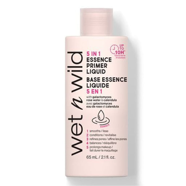 Wet n Wild 5-in-1 Essence Primer Liquid, Hydrating Radiant Makeup Base
