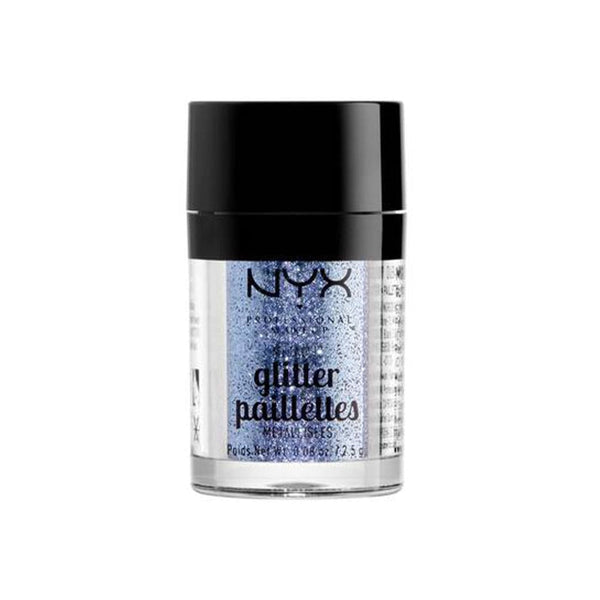 NYX Professional Makeup Metallic Glitter Loose Face Glitter Reflective Shades 2.5 g