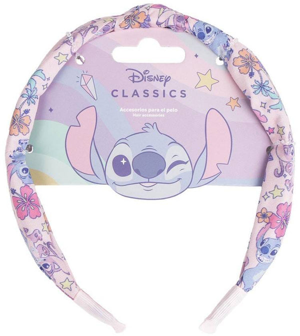 Disney Stitch Pink Hair Headband, Lavender Fabric, 1 Pc