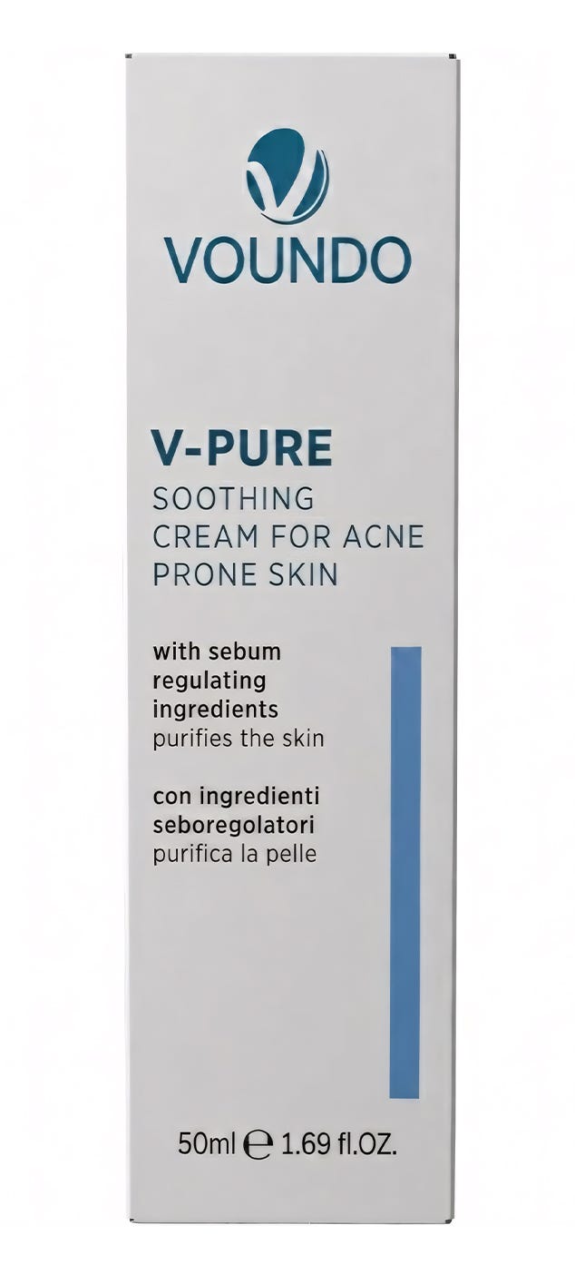Voundo V-Pure Soothing Facial Cream Azelaic Acid Bisabolol 50 ml